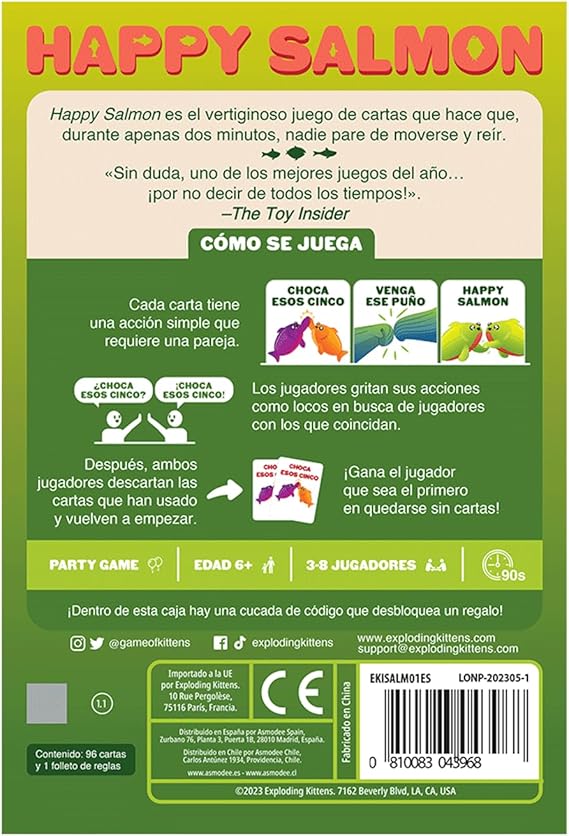 Happy Salmon en español - Imagen 2